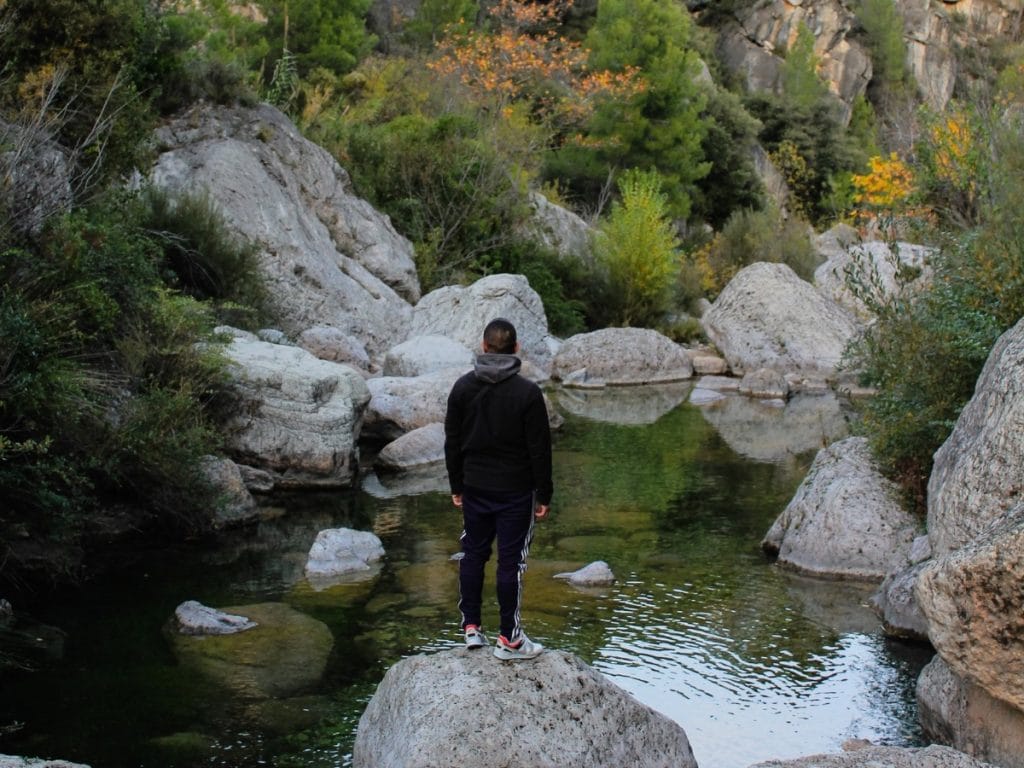 Tolls de la Riba, piscinas naturales en Tarragona