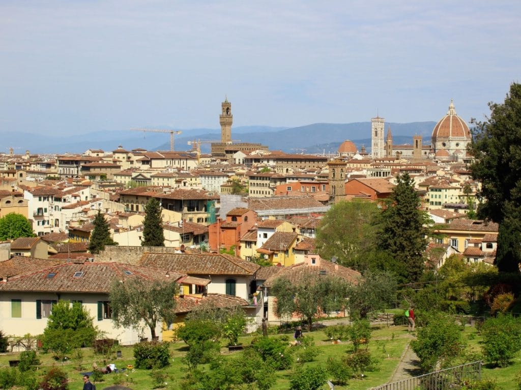 Giardino delle Rose, un jardín poco turístico de Florencia