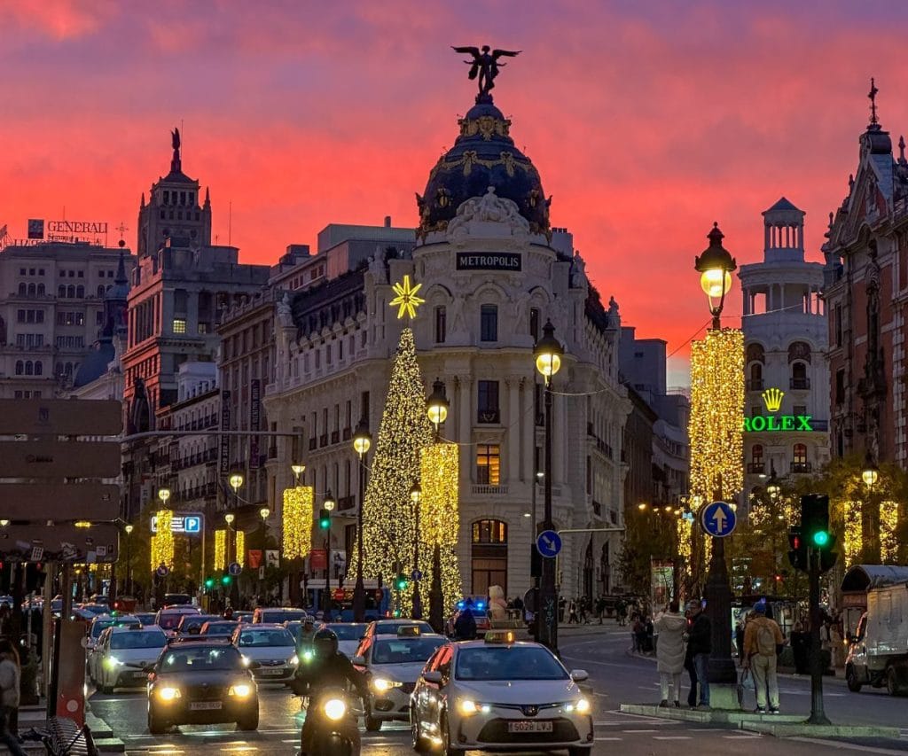 Madrid en Navidad